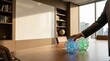 © KohXD - Person holding a cube demonstrating abstract design and innovation in an ai competition environment