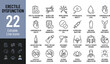 © Jason - Erectile Dysfunction Line Editable Icons set. Vector illustration in modern thin line style of male sexual health, urology, impotence treatment, men's wellness, healthcare, surgery, and lifestyle.