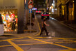 © TheWildGoose_Child - people walking on the street at night