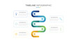 © GHDcreativedesigner - Abstract business rounded infographic template with 5 options. Business data visualization. timeline infographic icons designed for abstract background template milestone element