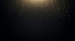 © Berkah Barokah - Festive corporate hero banner black background with elegant golden sparkling light particles