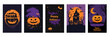 © Mr zzcv - Halloween Social Media Poster Pack SVG Template Collection for Corporate Branding and Seasonal Marketing Campaigns