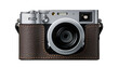 © Leon - Retro digital camera with leather case and silver lens