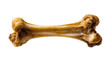 © Isabel - Cooked chicken bone with textured surface and small meat remnants