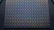 © trgyt - Diced silicon wafer die grid with dicing lane matrix