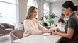 © Nadhifatul - young woman manicure