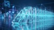 © Ridwan_DigitalGrid - Glowing digital glass dominos with circuit board patterns falling in a chain reaction representing systemic tech failure and cybersecurity cascading risks