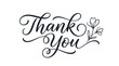 © Elite Designs - Thank you, calligraphy, floral design, vector phrase, greeting