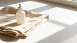 © Lauren - Unbranded packaging concept on skincare bottle and botanical brand identity