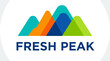 © Abhinaya Project - Fresh Peak colorful mountain logo design.