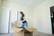 © Connect Images - Women in empty room of a house