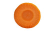 © Eva - Orange carrot slice with visible core and texture