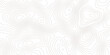 © MD.HUZZATULLAHISLAM - Brown topographic map lines on white background for design and decoration purposes