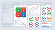 © Sarfan - Confusion matrix charts vector illustration