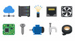 © joni - Assorted Technology and Industrial Components Collection.