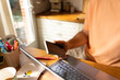 © Alba Vitta Studio/Stocksy - Working in a Home Office With a Laptop and Smartphone