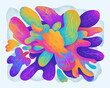 © Marusya Wrobel/Stocksy - Colorful abstract design with shapes in vibrant tones