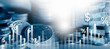 © Zerofukuman - Businesswoman analyzing asset allocation,budget management on digital interface,graph growth chart,representing finance,banking investment growth,financial dashboard data analytics,corporate strategy