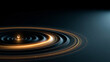 © hakarie - Small Drop Creating Big Ripple Effect with Copy Space