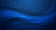© Arthur - Abstract blue background, with waving american, flag and subtle, star patterns for, patriotic holiday and, digital media projects