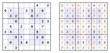 © WIKKI.White - Hyper Sudoku Medium Puzzle with Solution, Advanced Logic Brain Teaser Worksheet