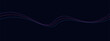 © Sana - Three parallel flowing wave lines with vibrant gradient colors on dark background.