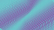 © habi-jabi - Teal and purple diagonal lines creating a warped geometric pattern abstract background
