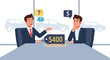 © Lensory - Businessmen negotiating car price