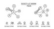 © ahmad - Society let worin pack infographic template.