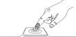 © KANIKA9966 - 98_A finger scanning on a de_traced