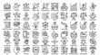 © Abaidullah - A collection of various science and technology icons are shown in a detailed illustration.
