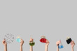 © Pixel-Shot - Hands holding science equipment and money wallets, research funding and financial investment in scientific development, this visual concept highlights the economic support necessary for innovation