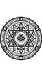 © punduh - Ancient occult seal with eye and esoteric symbols