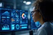 © Fahroni - Female data scientist reviewing ai bias detection dashboard with fairness metrics and diverse demographic charts representing responsible ai development and algorithmic fairness governance.