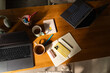 © Alba Vitta Studio/Stocksy - Workspace Setup With Laptops and Coffee