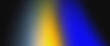 © creativeart - Dark abstract background featuring a bright yellow and blue color gradient with a soft grainy texture overlay.