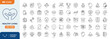 © Cetacons - healthy living icon set. Contain icons related to healthy living, well-being, and more. Editable stroke. Vector illustration