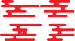 © WALI - Traditionelles japanisches Wolken-Set – minimalistische japanische Wolken-Icons.