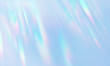 © pyonyan - 虹色のプリズムとパステルブルーの背景