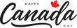 © BK2003 - Happy Canada day Vector Template. design for banner, greeting cards or print.