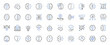 © Binaya - Artificial Intelligence, Machine Learning and Neural Network Line Icons Set Editable Stroke Vector Illustration