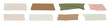© Rawpixel.com - PNG Colorful textured tape strips on transparent background