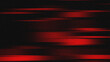 © Embun medini - Abstract red and black horizontal speed lines background with grainy motion blur effect