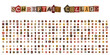 © velikiyzayats - Schriftart Collage aus Zeitungsausschnitten, Buchstaben und Zahlen Set fuer kreative Loesungen, Erpresserbrief Stil Designelemente