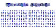 © velikiyzayats - Deutsches Alphabet Collage Set mit Buchstaben Zahlen und Symbolen fuer kreative Typografie Designs und Scrapbooking Projekte