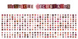 © velikiyzayats - Deutsche Buchstaben, ausgeschnittene Zeitungsbuchstaben im Erpresserbrief Stil, Alphabet Set für kreative Collagen und Designprojekte