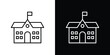© Zandra - school icon on a white background. Vector Icon Design