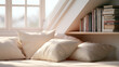 © Sumonrat - A cozy seating area in the attic