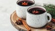 © minny - Cozy holiday mulled wine experience home kitchen beverage photography warm atmosphere close-up lifestyle indulgence