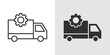 © Charles - Transportation System Icon representing organized transportation infrastructure and transit management.